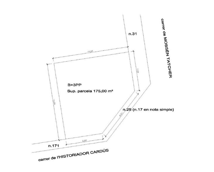 Carrer de Mossèn Tatcher, 25, Terrassa, Barcelona en venta - Foto del edificio - Imagen 3 de 3