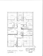 27177 Lahser Rd, Southfield, MI en alquiler Plano de la planta- Imagen 1 de 1