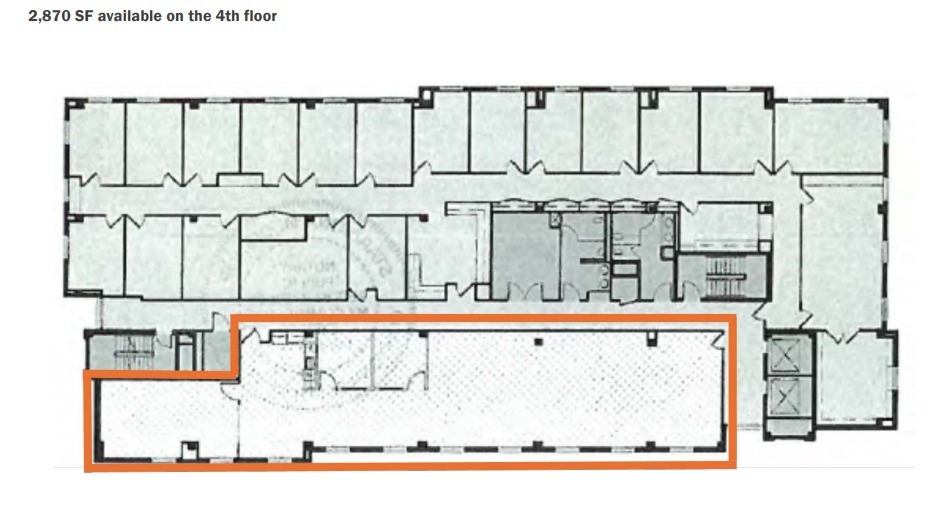 123 N Pitt St, Alexandria, VA en alquiler Plano de la planta- Imagen 1 de 1