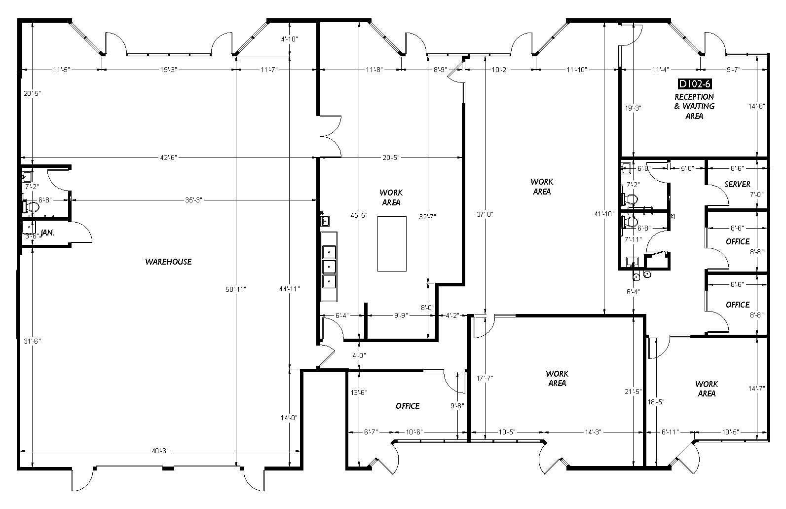 6627 S 191st Pl, Kent, WA en alquiler Plano de la planta- Imagen 1 de 5