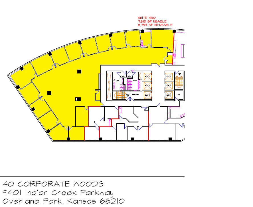 9401 Indian Creek Pky, Overland Park, KS en alquiler Plano de la planta- Imagen 1 de 1