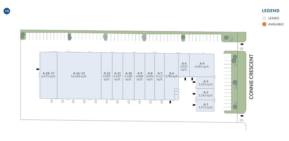 150 Connie Cres, Concord, ON en alquiler - Plano del sitio - Imagen 3 de 3