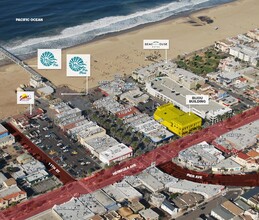 1221-1235 Hermosa Ave, Hermosa Beach, CA - vista aérea  vista de mapa