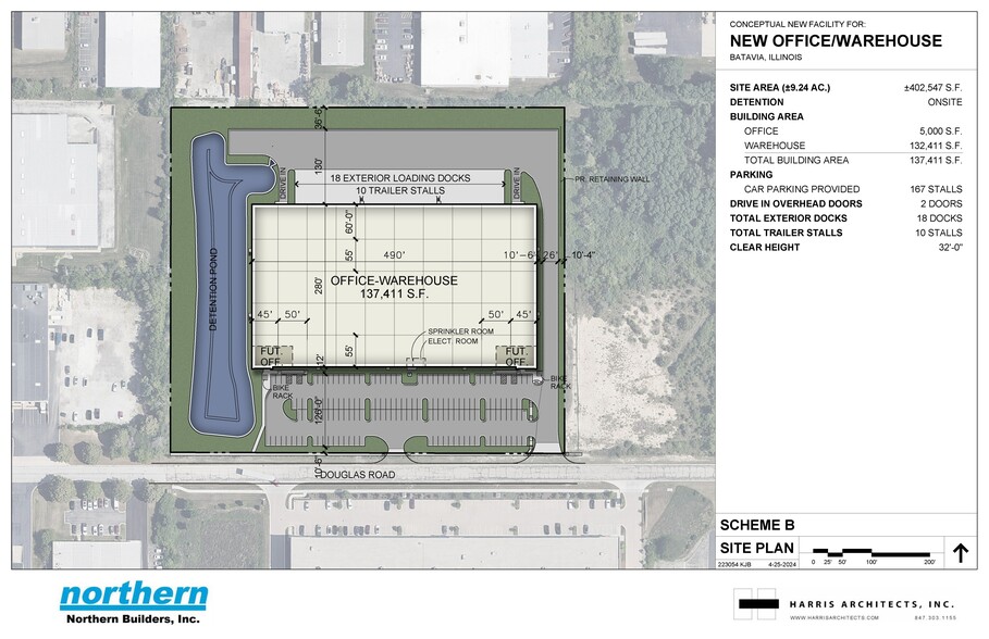 1225 Douglas Rd, Batavia, IL en alquiler - Plano del sitio - Imagen 2 de 2