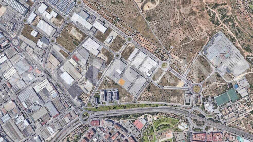 Nave en Paterna, Valencia en alquiler - Vista aérea - Imagen 2 de 3