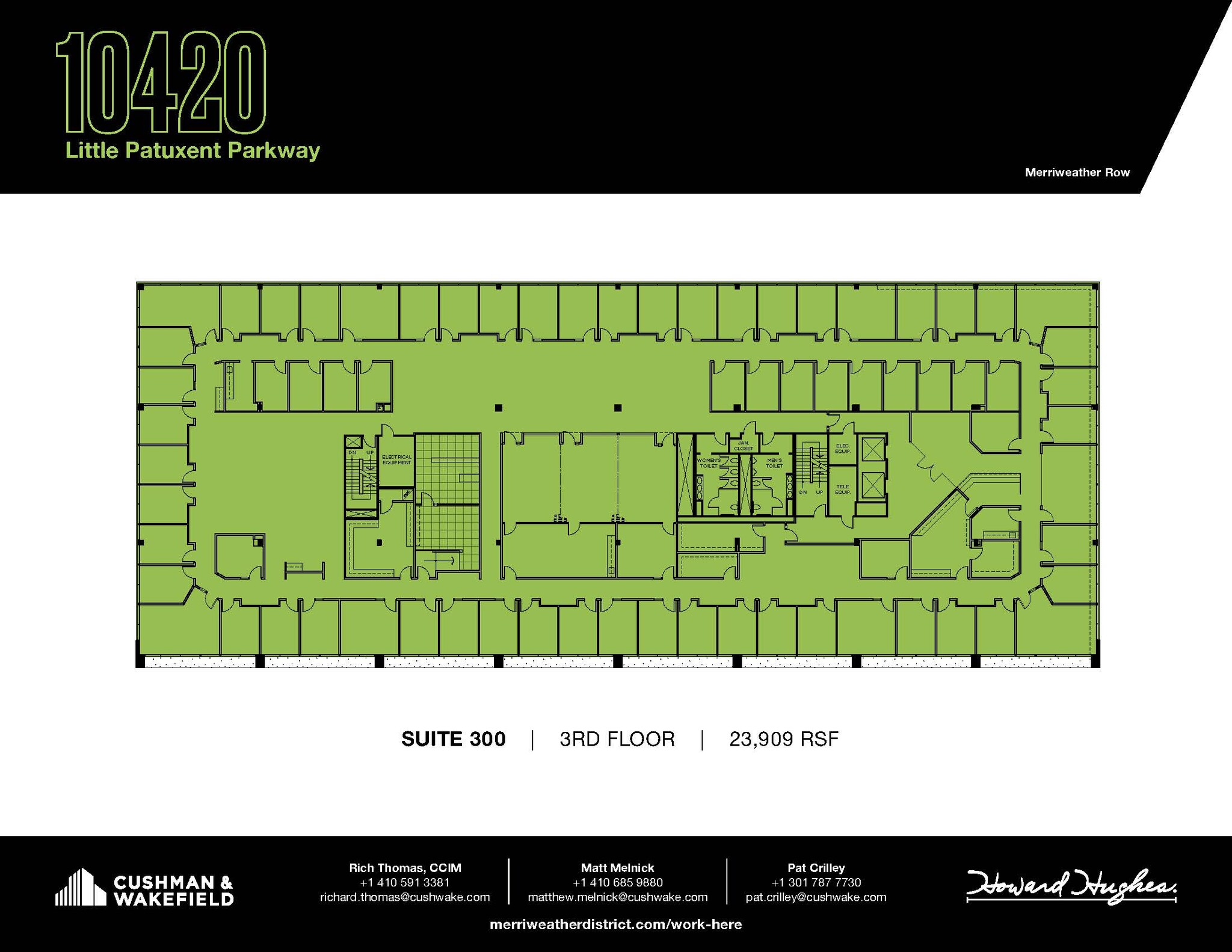 10480 Little Patuxent Pky, Columbia, MD en alquiler Plano de la planta- Imagen 1 de 1