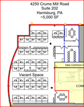 4250 Crums Mill Rd, Harrisburg, PA en alquiler Plano de la planta- Imagen 1 de 1