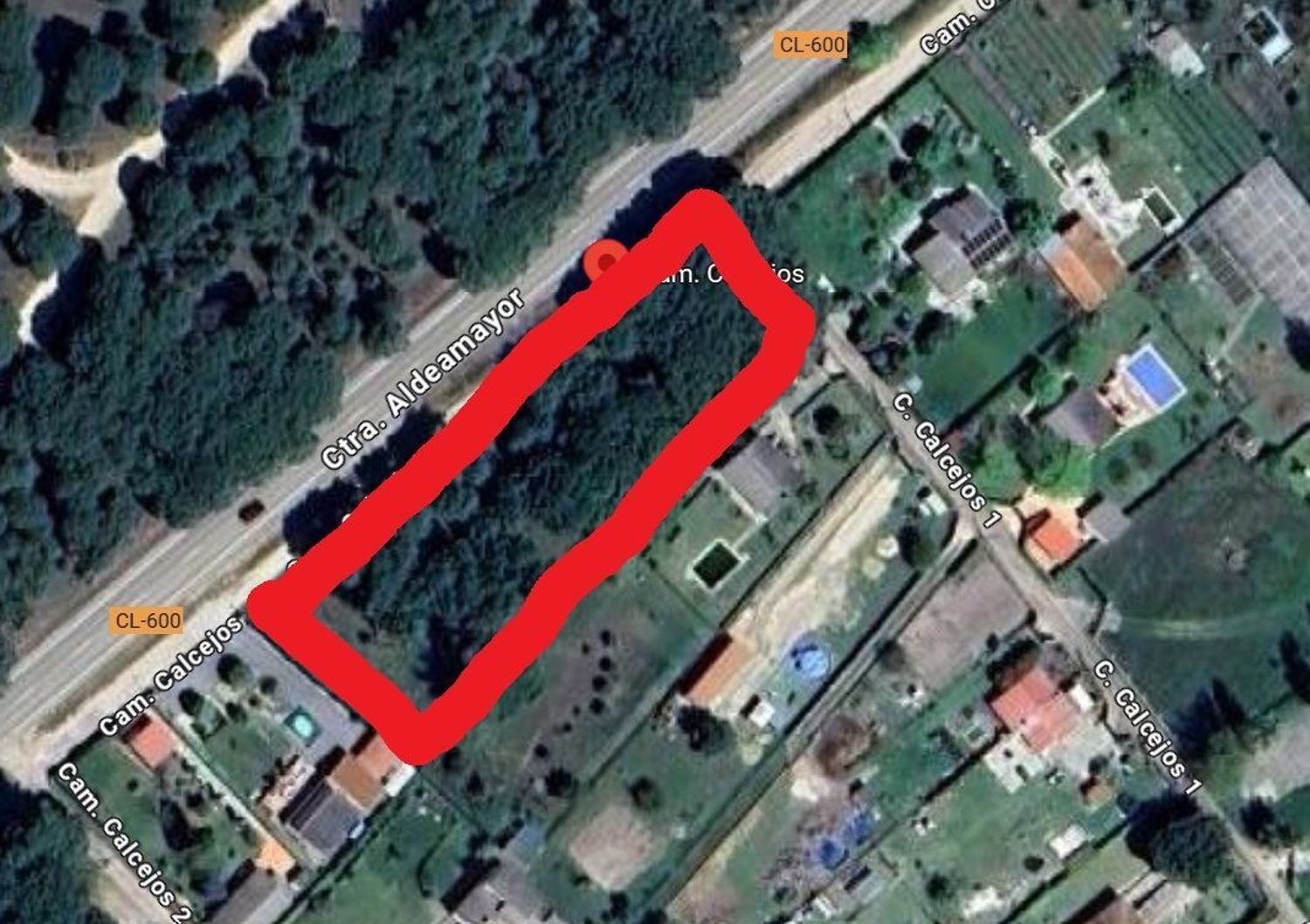 Terreno en Tudela de Duero, Valladolid en venta Plano de la planta- Imagen 1 de 9