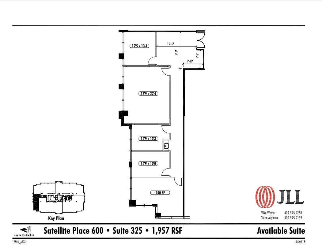 3095 Satellite Blvd, Duluth, GA en alquiler Plano de la planta- Imagen 1 de 1