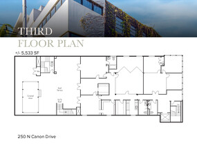 250-256 N Canon Dr, Beverly Hills, CA en alquiler Plano de la planta- Imagen 1 de 1