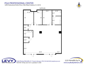 4290 Professional Center Dr, Palm Beach Gardens, FL en alquiler Plano de la planta- Imagen 2 de 15