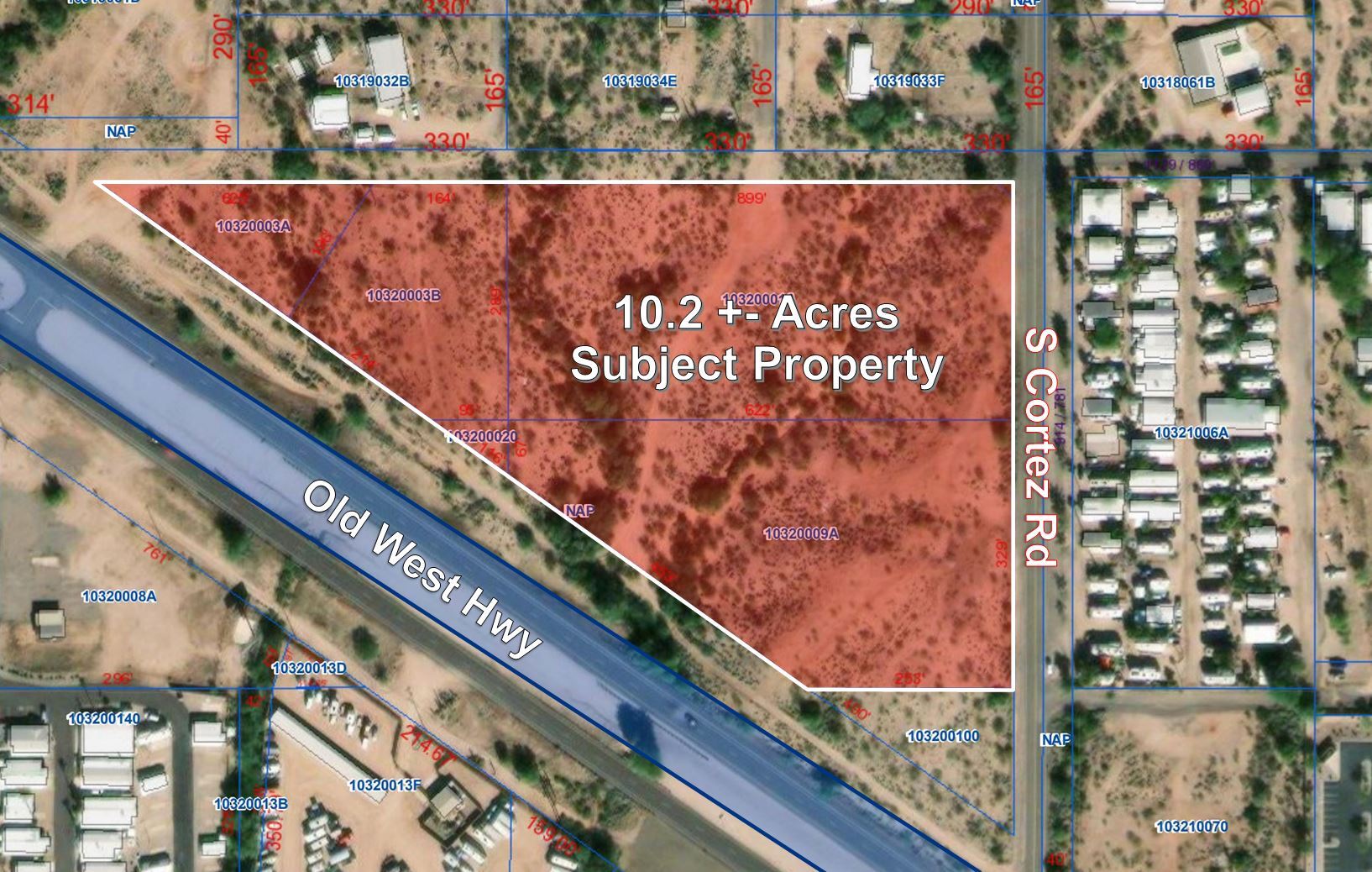 2140 E Old West Hwy, Apache Junction, AZ en venta Vista aérea- Imagen 1 de 5