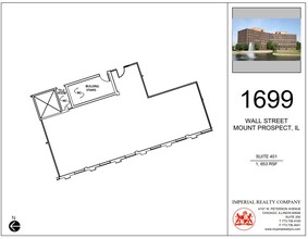 1699 Wall St, Mount Prospect, IL en alquiler Plano de la planta- Imagen 1 de 4