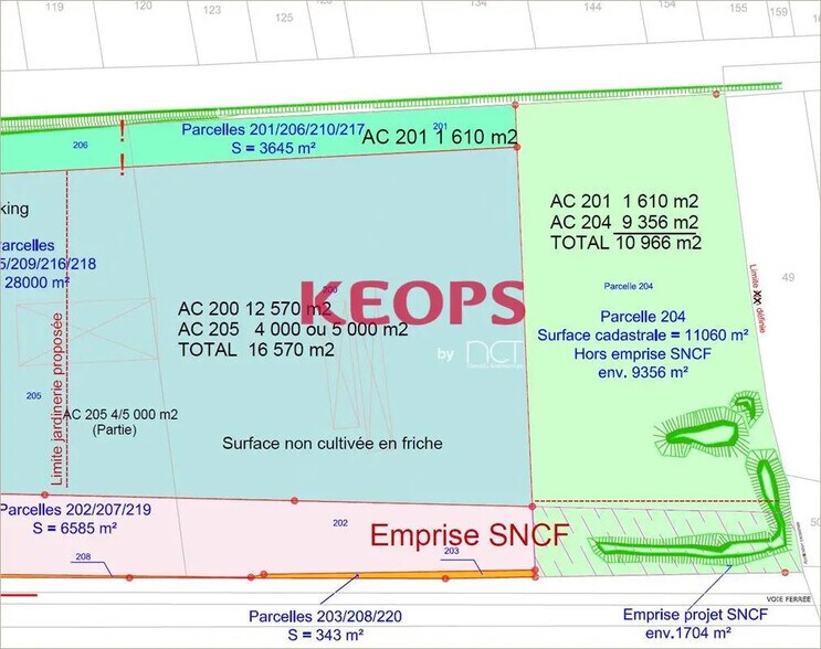 Route De Paris, Saint-Jory en venta - Plano del sitio - Imagen 3 de 4