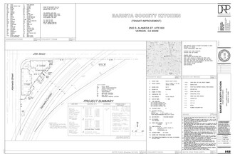 2544-2550 S Alameda St, Vernon, CA en alquiler Plano del sitio- Imagen 1 de 5