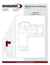 2620 Stewart Ave, Wausau, WI en alquiler Plano de la planta- Imagen 1 de 1