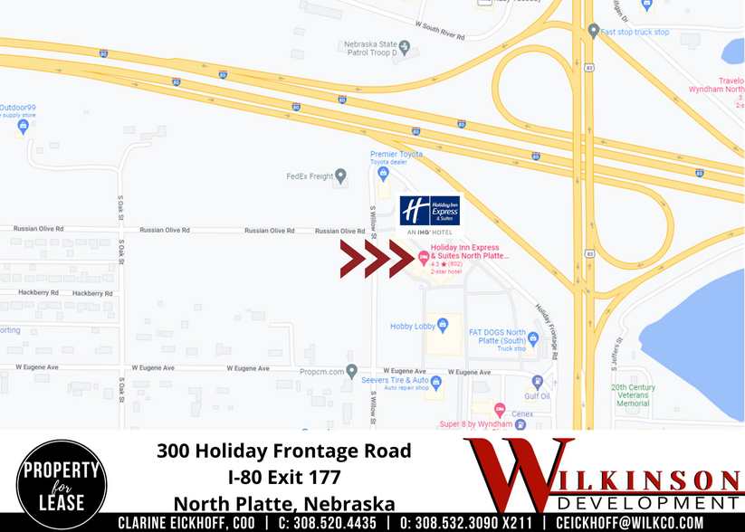 300 Holiday Frontage Rd, North Platte, NE en alquiler - Foto del edificio - Imagen 3 de 4