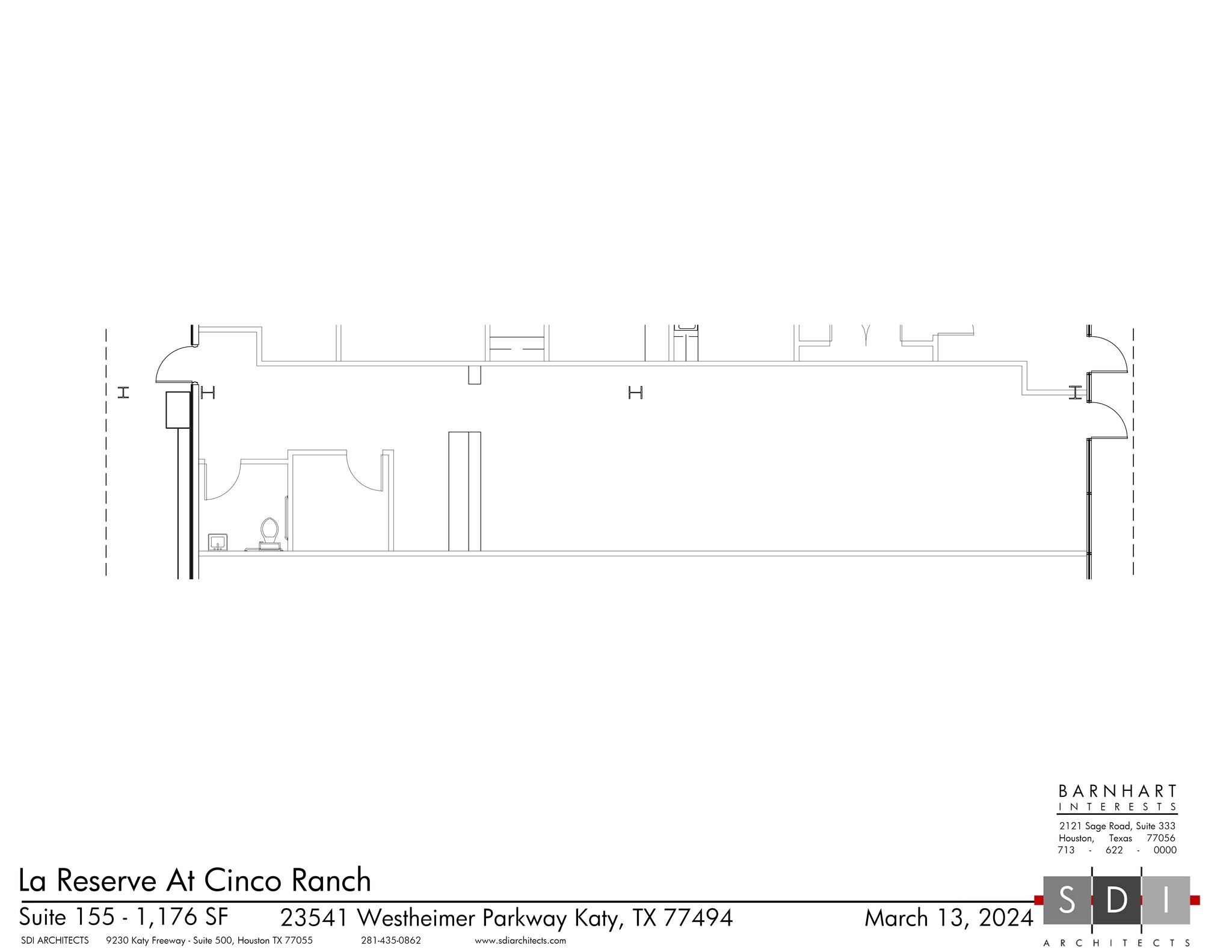 SWC Grand Pkwy & Westheimer Pky, Katy, TX en alquiler Plano del sitio- Imagen 1 de 1