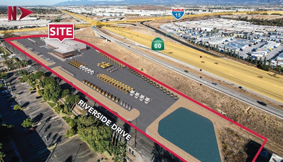 NWQ Riverside Dr & Wineville Ave, Jurupa Valley, CA en venta - Foto principal - Imagen 1 de 2