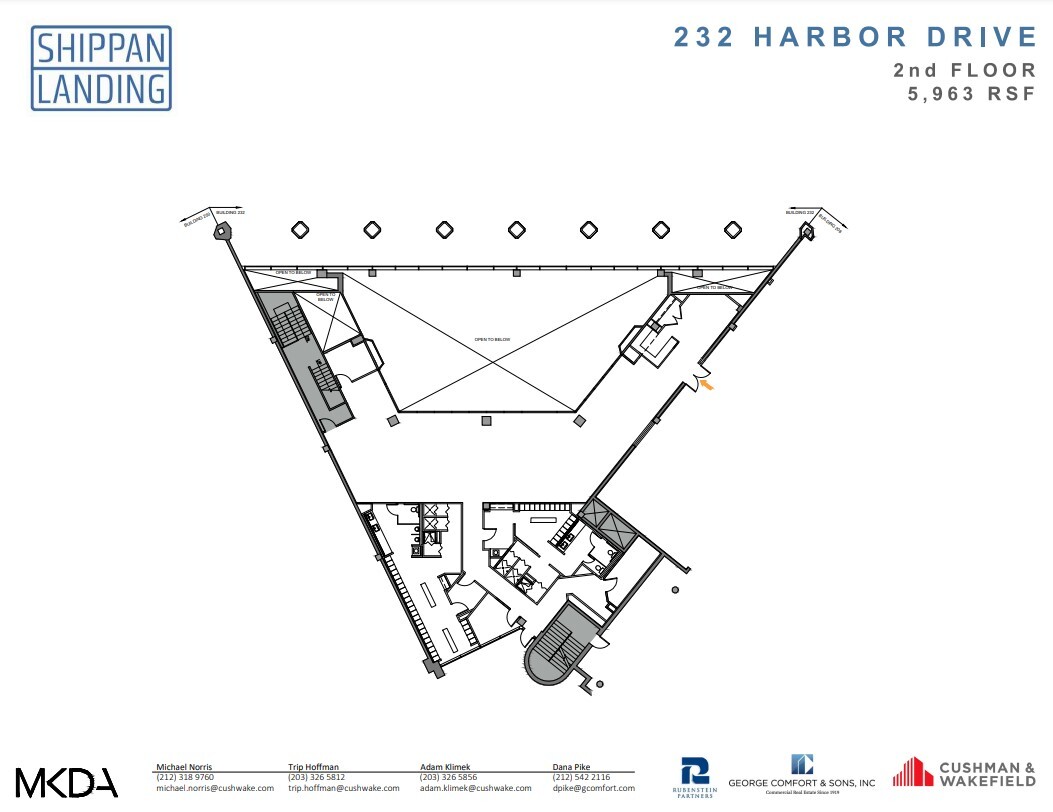 208 Harbor Dr, Stamford, CT en alquiler Plano de la planta- Imagen 1 de 1