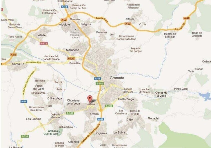 Terreno en Armilla, Granada en venta - Plano de la planta - Imagen 2 de 6