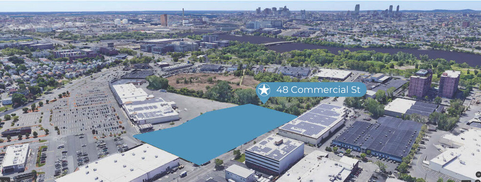 48 Commercial St, Medford, MA en alquiler - Vista aérea - Imagen 1 de 2