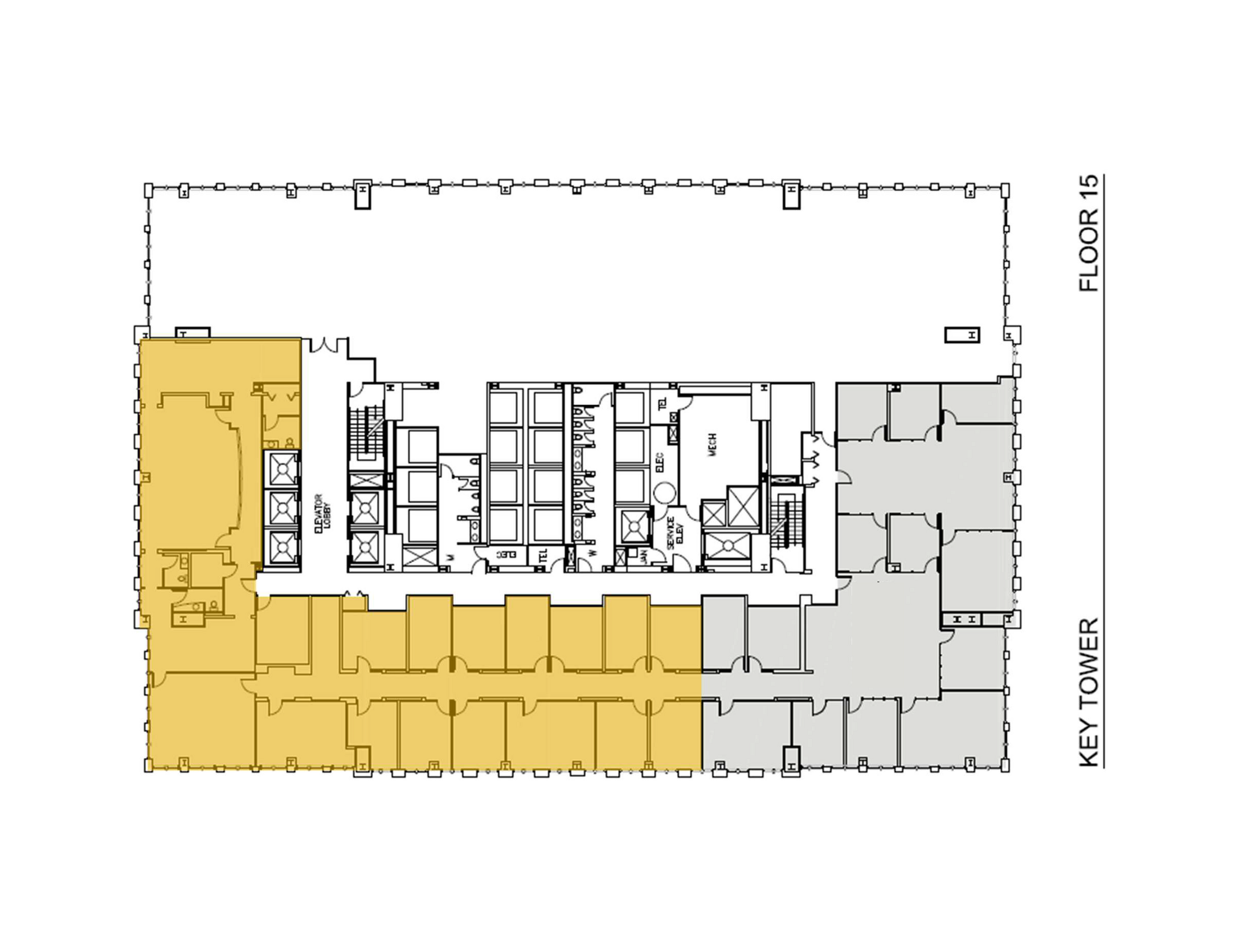 127 Public Sq, Cleveland, OH en alquiler Plano de la planta- Imagen 1 de 1