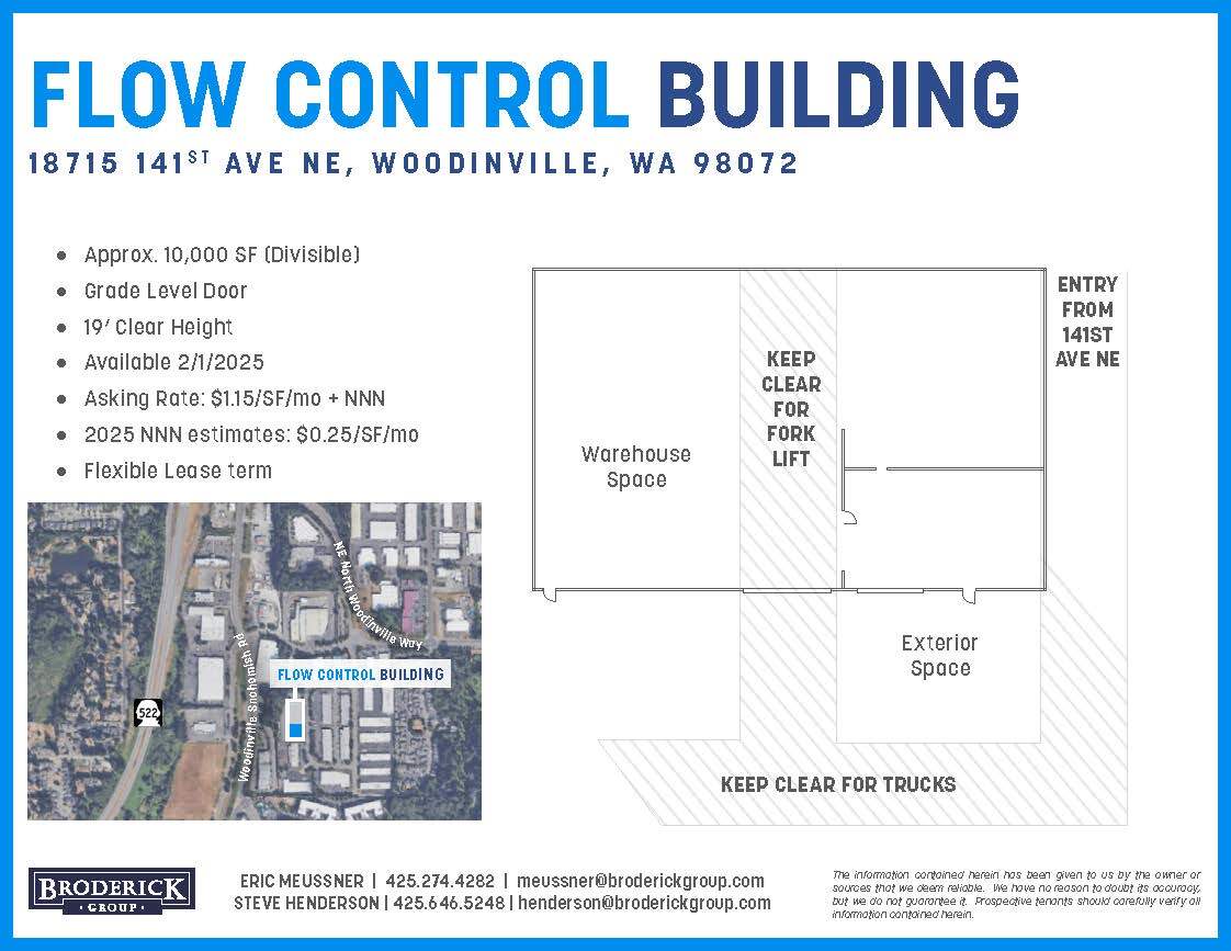 18715 141st Ave NE, Woodinville, WA en alquiler Plano de la planta- Imagen 1 de 1