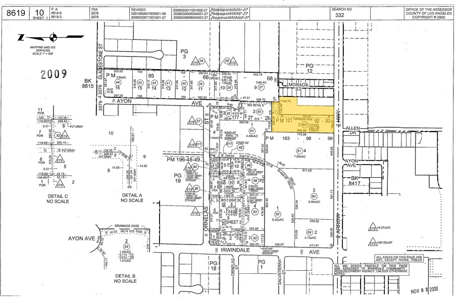 16203 Arrow Hwy, Irwindale, CA en alquiler - Plano de solar - Imagen 2 de 9