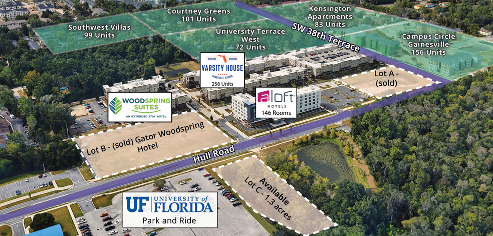 3700 Hull Rd, Gainesville, FL en venta - Foto del edificio - Imagen 1 de 4