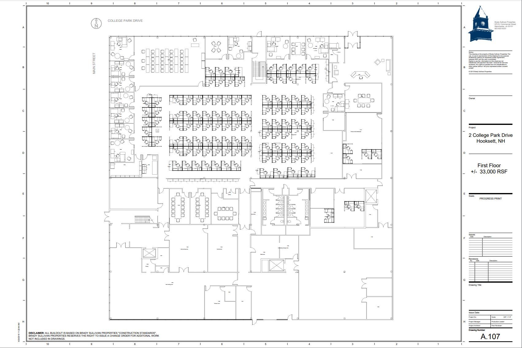 2 College Park Dr, Hooksett, NH en alquiler Plano de la planta- Imagen 1 de 1