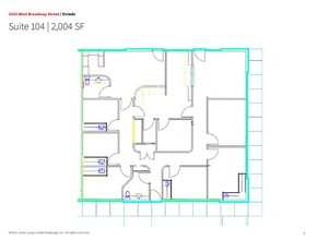 1410 W Broadway St, Oviedo, FL en alquiler Plano de la planta- Imagen 1 de 1