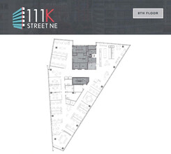 111 K St NE, Washington, DC en alquiler Plano de la planta- Imagen 1 de 1