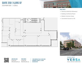 2250 Point Blvd, Elgin, IL en alquiler Plano de la planta- Imagen 1 de 2