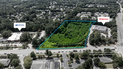 507 W Williams St, Apex, NC - VISTA AÉREA  vista de mapa - Image1