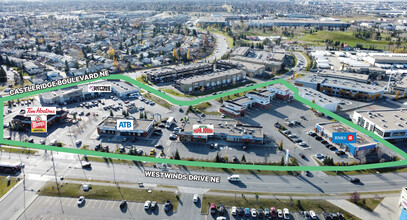 3650-3690 Westwinds Dr NE, Calgary, AB - VISTA AÉREA  vista de mapa