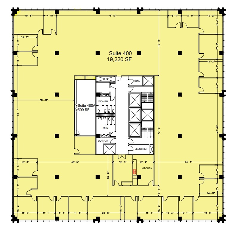 1111 Plaza Dr, Schaumburg, IL en alquiler Plano de la planta- Imagen 1 de 1