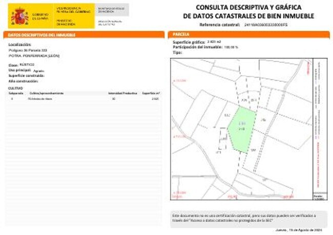 Más detalles de Polígono, 36, Ponferrada - Terreno en venta