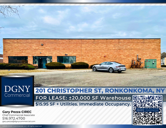 Más detalles para 201 Christopher St, Ronkonkoma, NY - Nave en alquiler