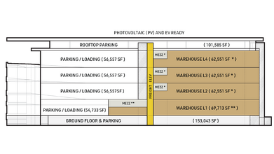 2890 Review Ave, Long Island City, NY en alquiler Plano de la planta- Imagen 1 de 1