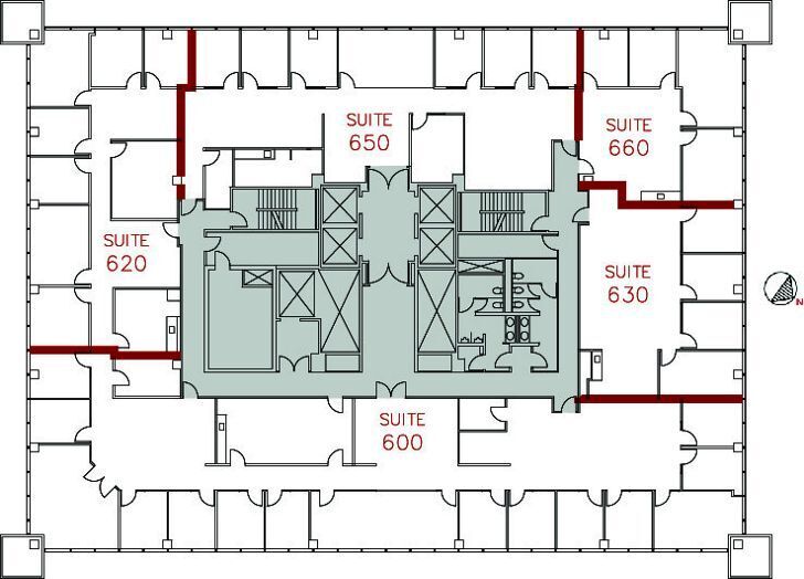 11111 Santa Monica Blvd, Los Angeles, CA en alquiler Plano de la planta- Imagen 1 de 1