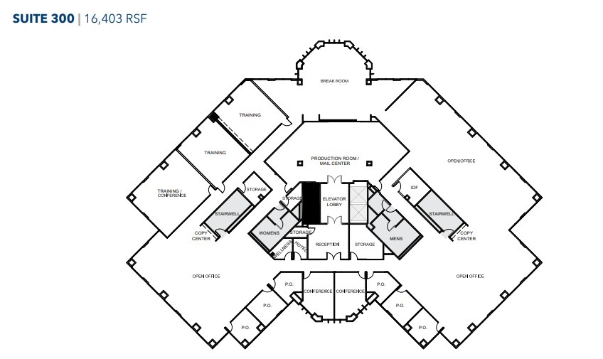 2375 Northside Dr, San Diego, CA en alquiler Plano de la planta- Imagen 1 de 1