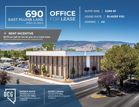 690 E Plumb Ln, Reno, NV en alquiler Foto del edificio- Imagen 2 de 5