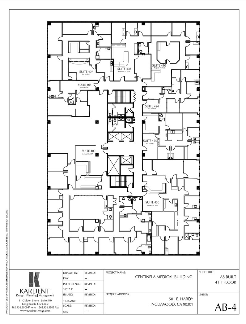 501 E Hardy St, Inglewood, CA en alquiler Plano de la planta- Imagen 1 de 1