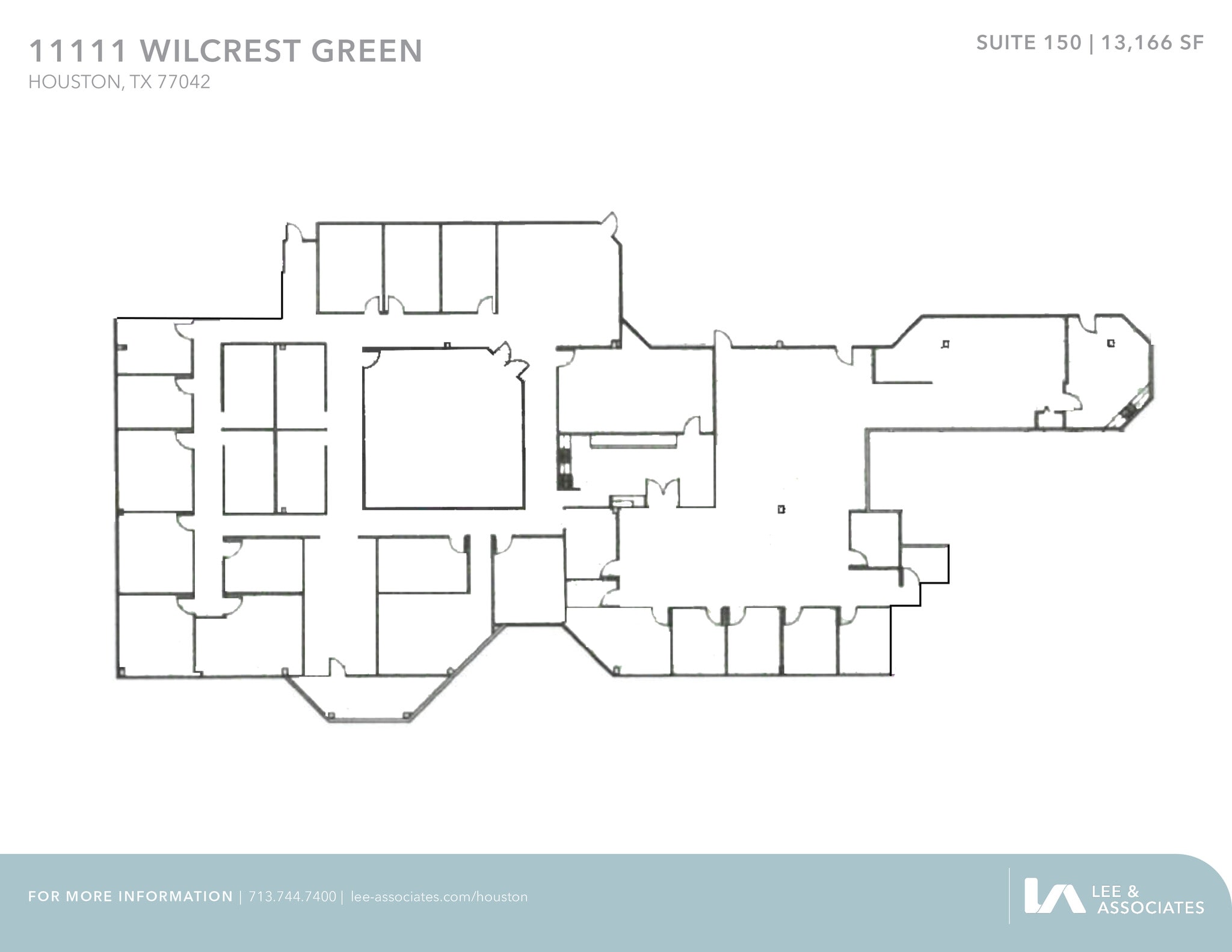 11111 Wilcrest Green Dr, Houston, TX en alquiler Plano de la planta- Imagen 1 de 1