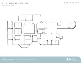 11111 Wilcrest Green Dr, Houston, TX en alquiler Plano de la planta- Imagen 1 de 1