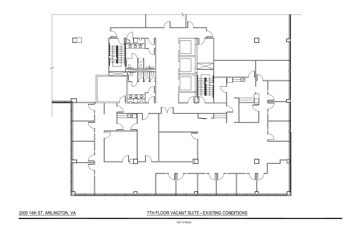 2000 14th St N, Arlington, VA en alquiler Plano de la planta- Imagen 1 de 1