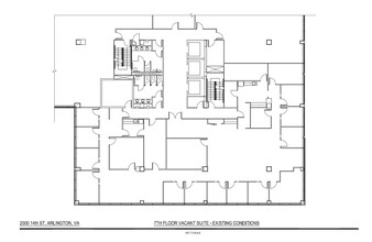 2000 14th St N, Arlington, VA en alquiler Plano de la planta- Imagen 1 de 1