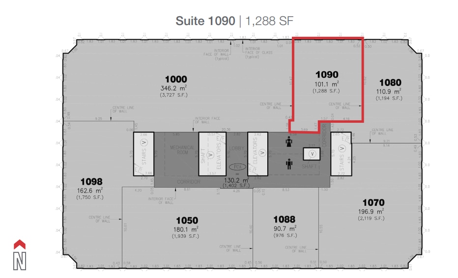 1200 W 73rd Ave, Vancouver, BC en alquiler Plano de la planta- Imagen 1 de 1