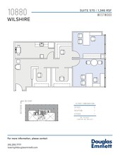 10880 Wilshire Blvd, Los Angeles, CA en alquiler Plano de la planta- Imagen 1 de 1